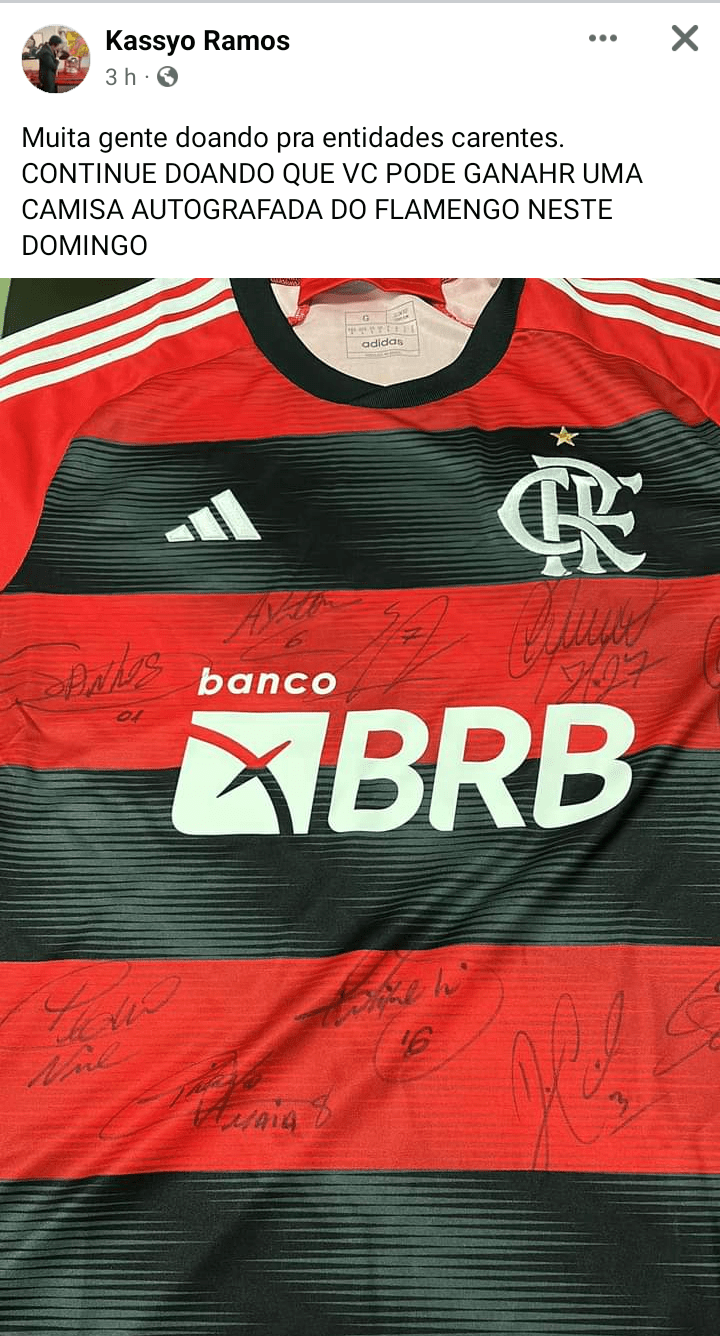 SUCESSO NA ARRECADAÇÃO: iniciativa de Kassyo Ramos movimenta doações para instituições de&nbsp;caridade