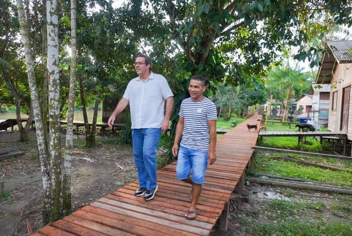 Prefeito Dr. Furlan leva inovação e melhoria para o Arquipélago do Bailique através de ações&nbsp;concretas